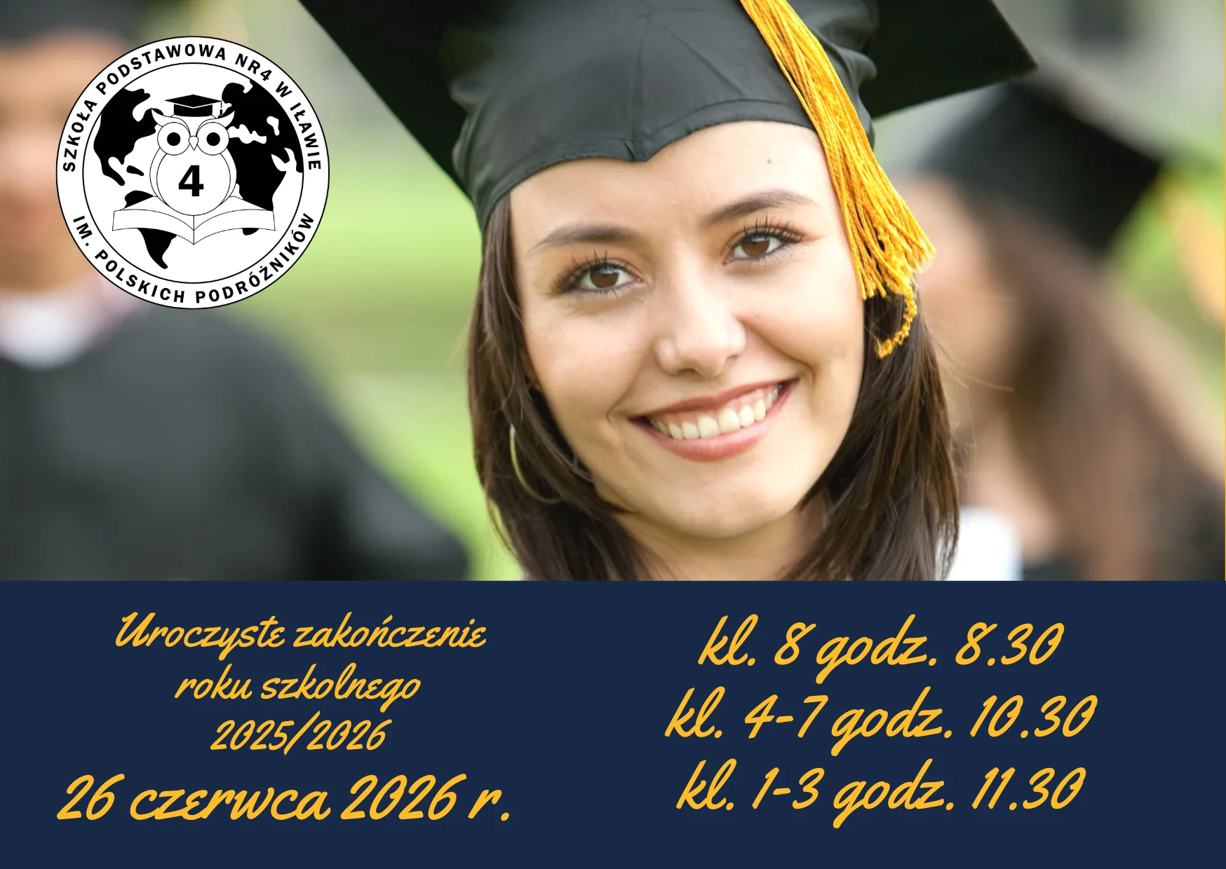 Uroczyste zakończenie roku szkolnego 2025_2026